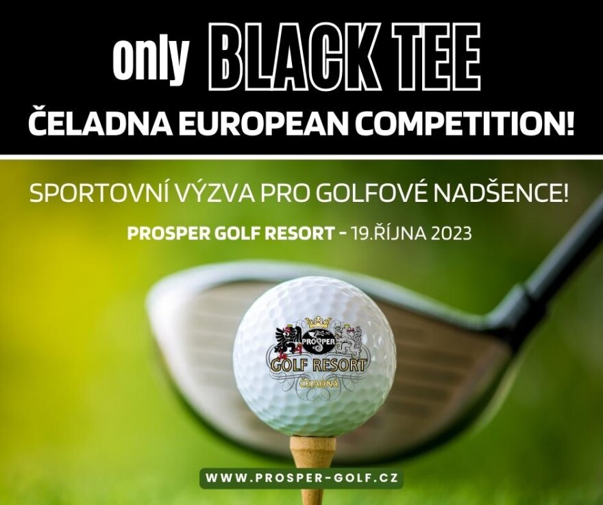 only BLACK TEE - Čeladná European Competetion