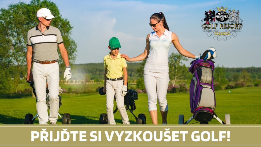 Přijďte si vyzkoušet golf!